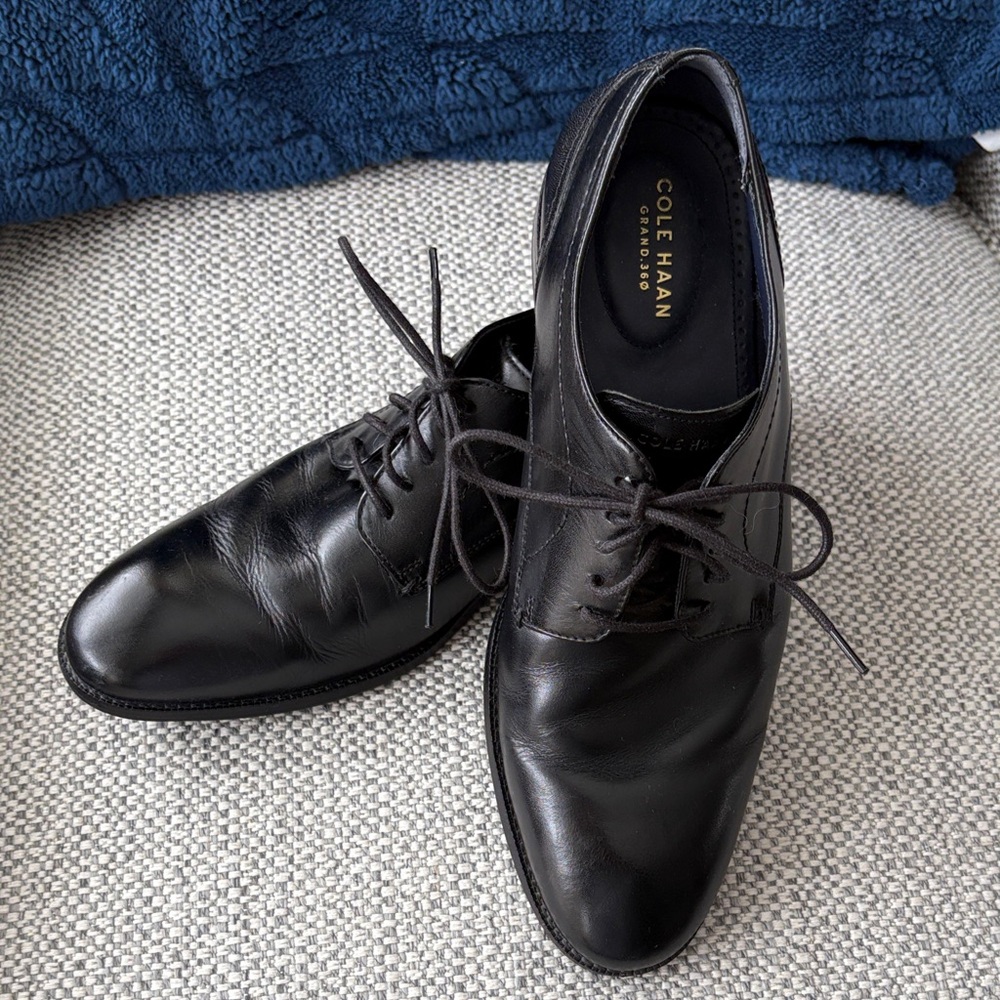 Cole Haan Men's Classic Black Oxfords